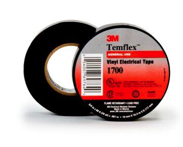 3M Temflex Economy Electrical Tape 3/4" x 60' - Click Image to Close